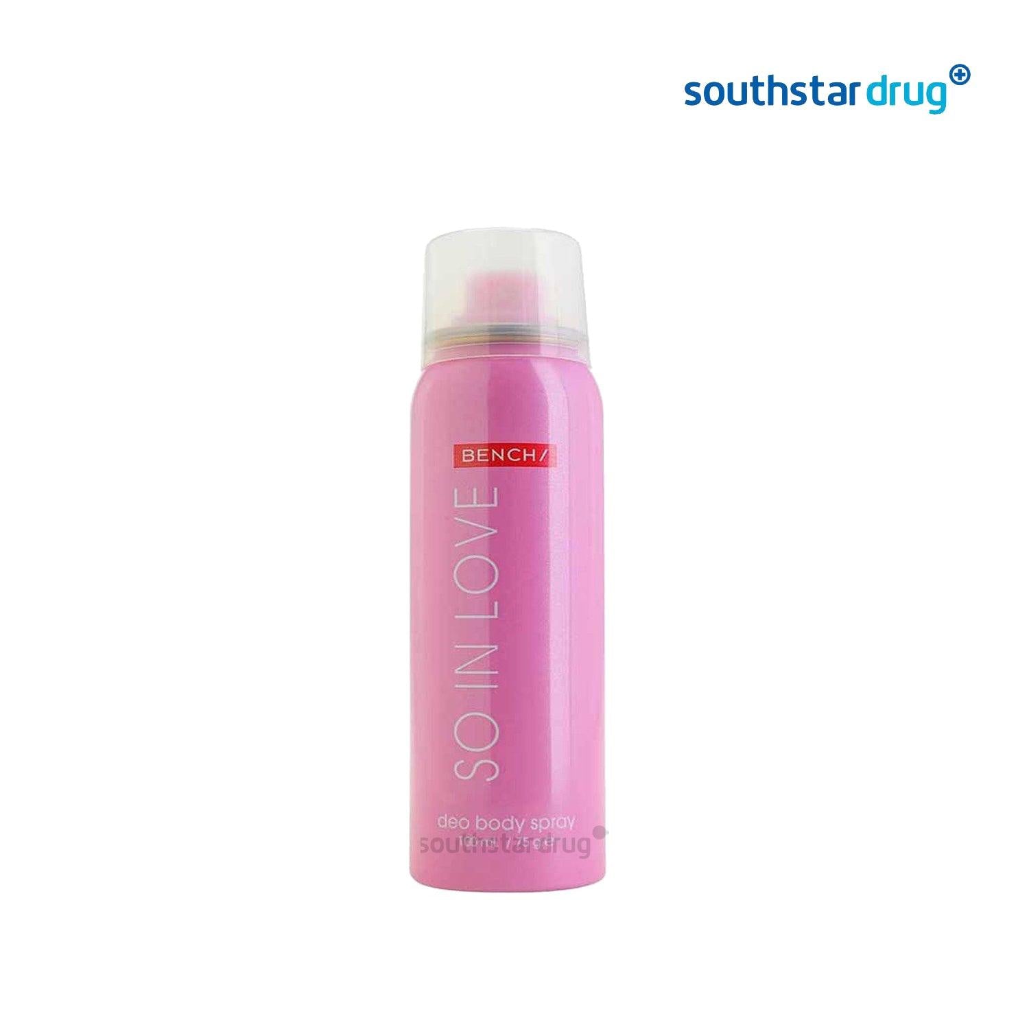 Bench Body Spray Pink Soinlove 100ml - Southstar Drug