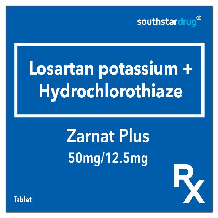 Rx: Zarnat Plus 50mg / 12.5mg Tablet - Southstar Drug