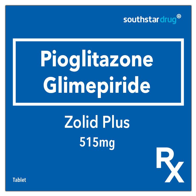 Rx: Zolid Plus 515mg Tablet - Southstar Drug