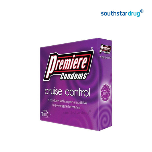 Premiere Cruise Control Condoms - 3s - Southstar Drug