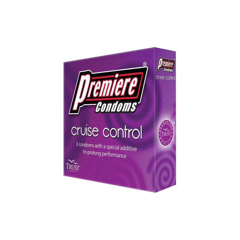 Premiere Cruise Control Condoms - 3s - Southstar Drug