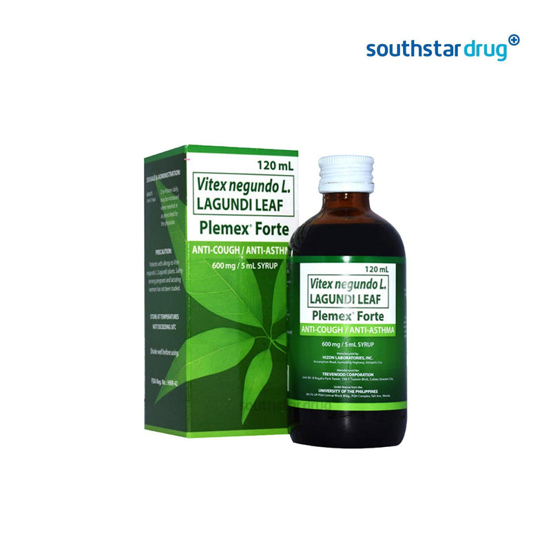 Plemex Forte 600mg/5ml Syrup 120ml - Southstar Drug