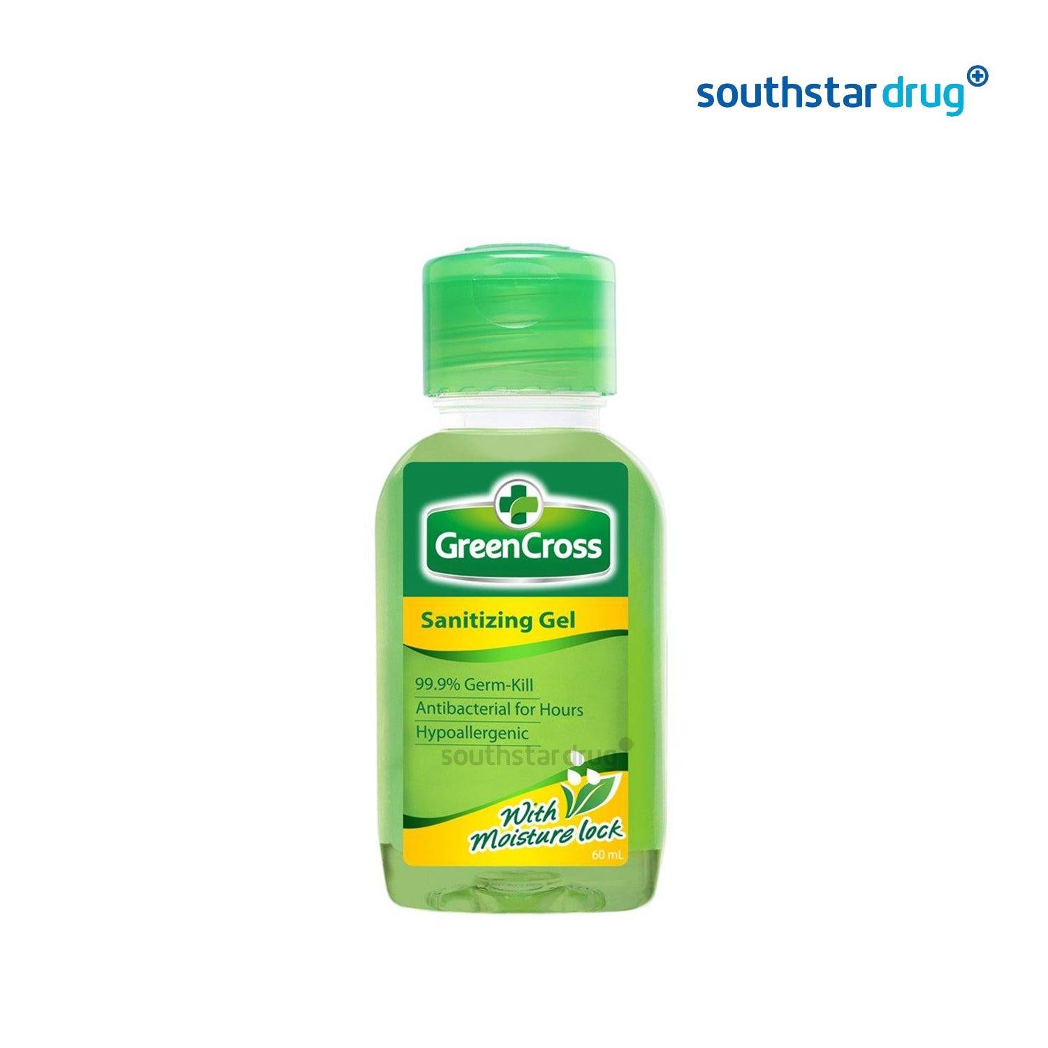 Green Cross Sanitizing Gel 60ml - Southstar Drug