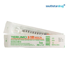 Terumo Insulin Syringe With Needle 29 g 1ml - Southstar Drug