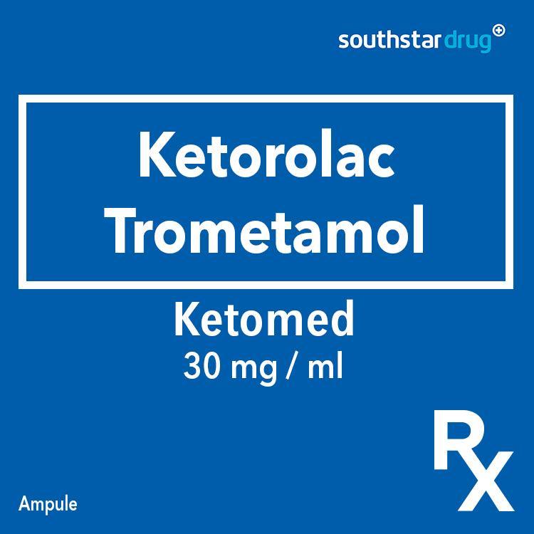 Rx: Ketomed 30mg /ml Ampule - Southstar Drug