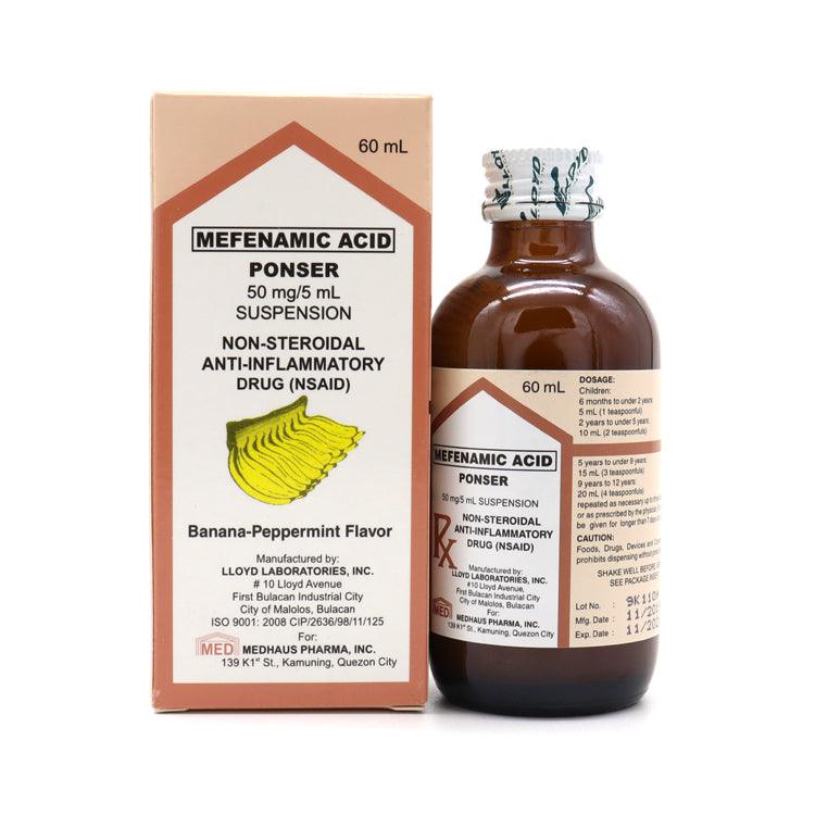 Ponser 50mg / 5ml 60ml Suspension - Southstar Drug