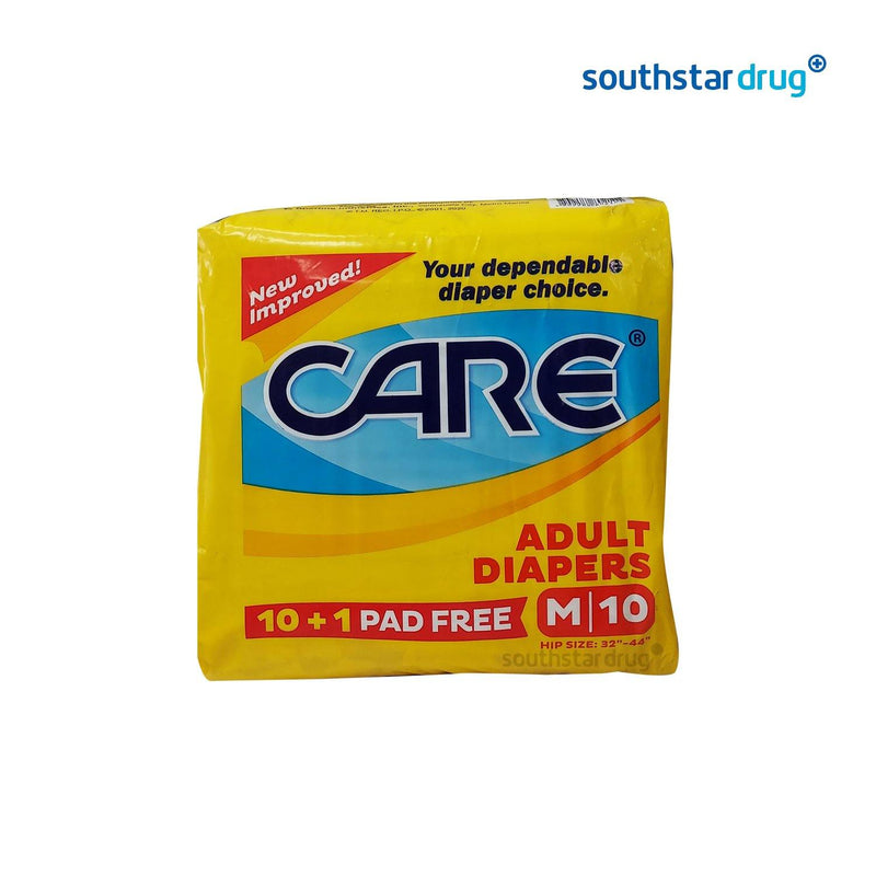 Care Adult Diaper Medium - 10s - Southstar Drug