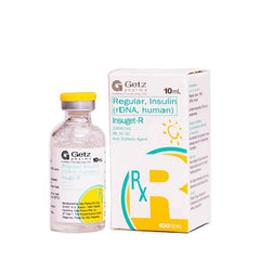 Rx: Insuget R 100 IU /ml 10ml Vial - Southstar Drug