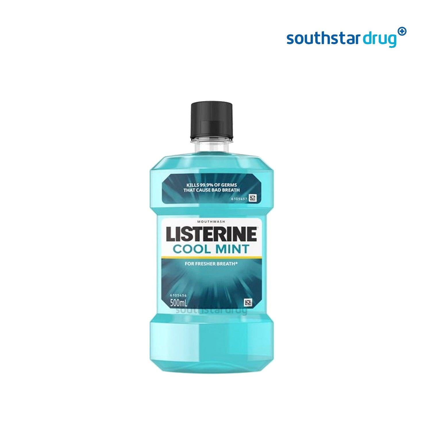 Listerine Cool Mint Mouthwash 500ml - Southstar Drug