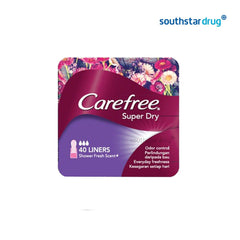 Carefree Super Dry Scent Panty Liner - 40s - Southstar Drug