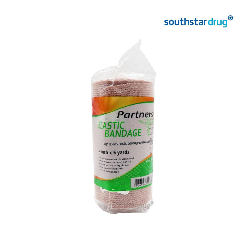 Partners Elastic Bandage 4 inch by 5 yards - Southstar Drug