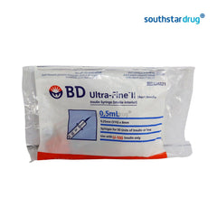 BD Insulin Syringe Ufine 8 mm x 31 g 0.5ml - Southstar Drug
