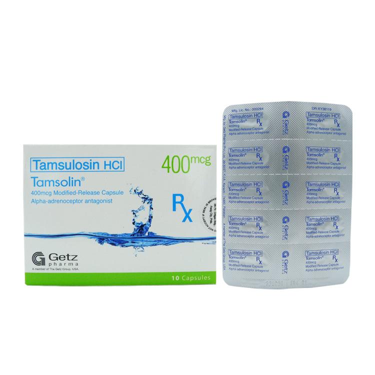 Rx: Tamsolin 400mcg Tablet - Southstar Drug