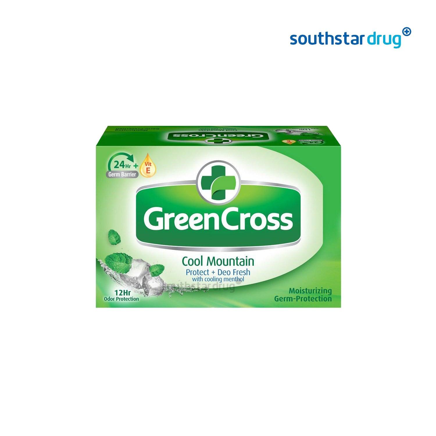 Green Cross Cool Mountain Soap 125 g - Southstar Drug