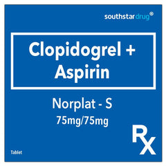 Rx: Norplat - S 75mg / 75mg Tablet - Southstar Drug