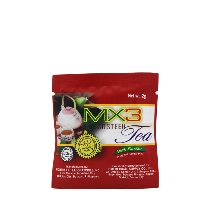 MX3 Mangosteen Tea with Pandan Sachet 2 g - 20s - Southstar Drug