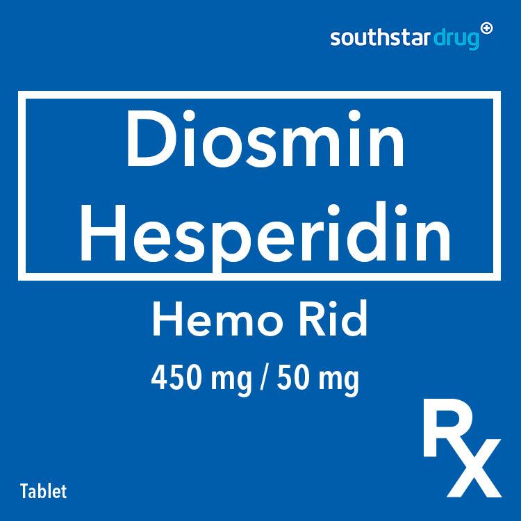 Rx: Hemo Rid 450mg / 50mg Tablet - Southstar Drug