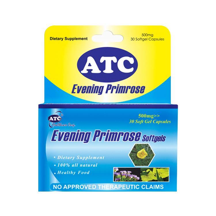 ATC Evening Primrose 500mg Softgel - 30s - Southstar Drug