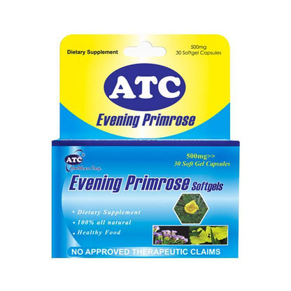 ATC Evening Primrose 500mg Softgel - 30s - Southstar Drug