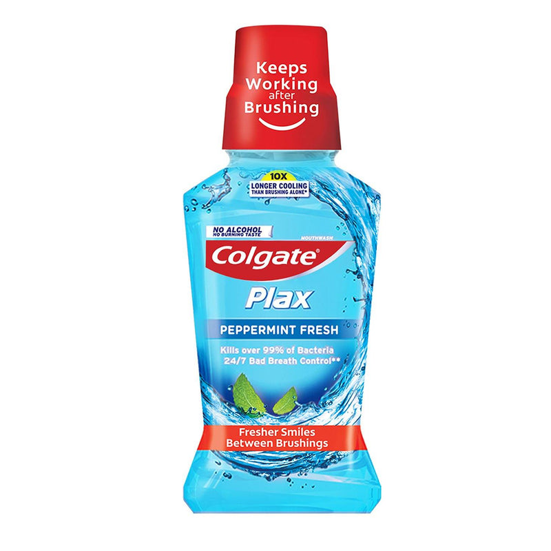 Colgate Plax Peppermint Mouthwash 250ml - Southstar Drug