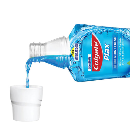 Colgate Plax Peppermint Mouthwash 250ml - Southstar Drug