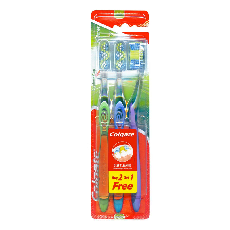 Colgate Twister Medium Buy 2 Get 1 Free Toothbrush - Southstar Drug