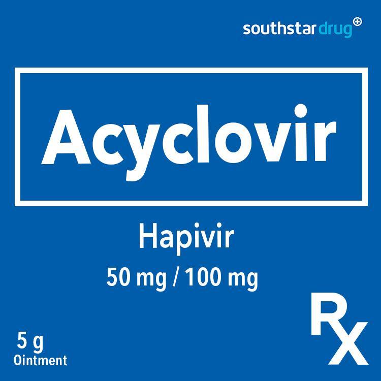 Rx: Hapivir 50mg / 100mg 5 g Ointment - Southstar Drug