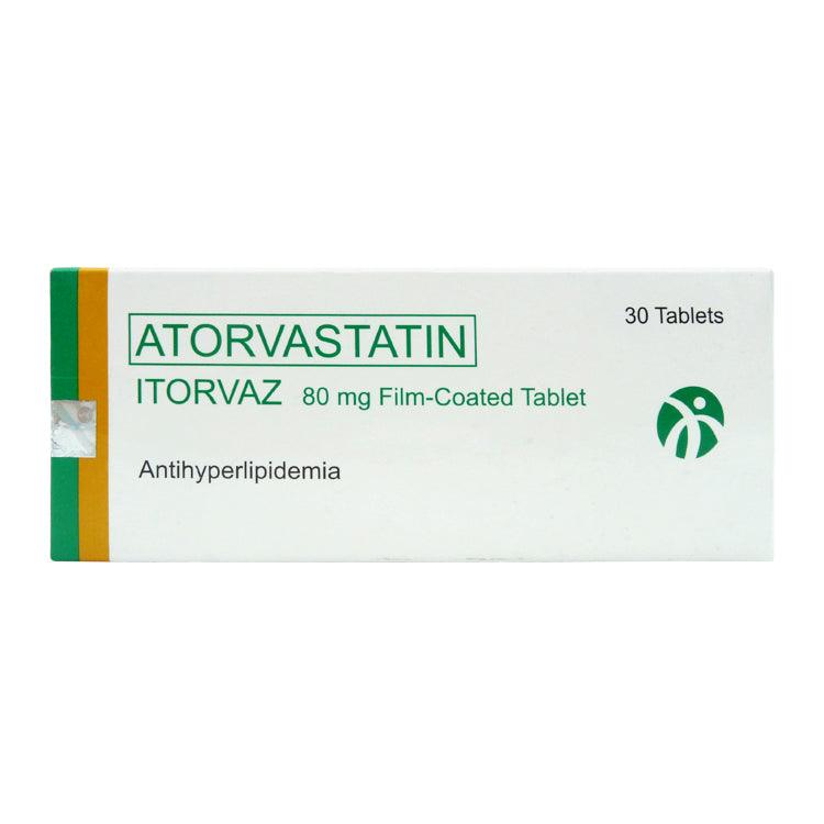Rx: Itorvaz 80mg Tablet