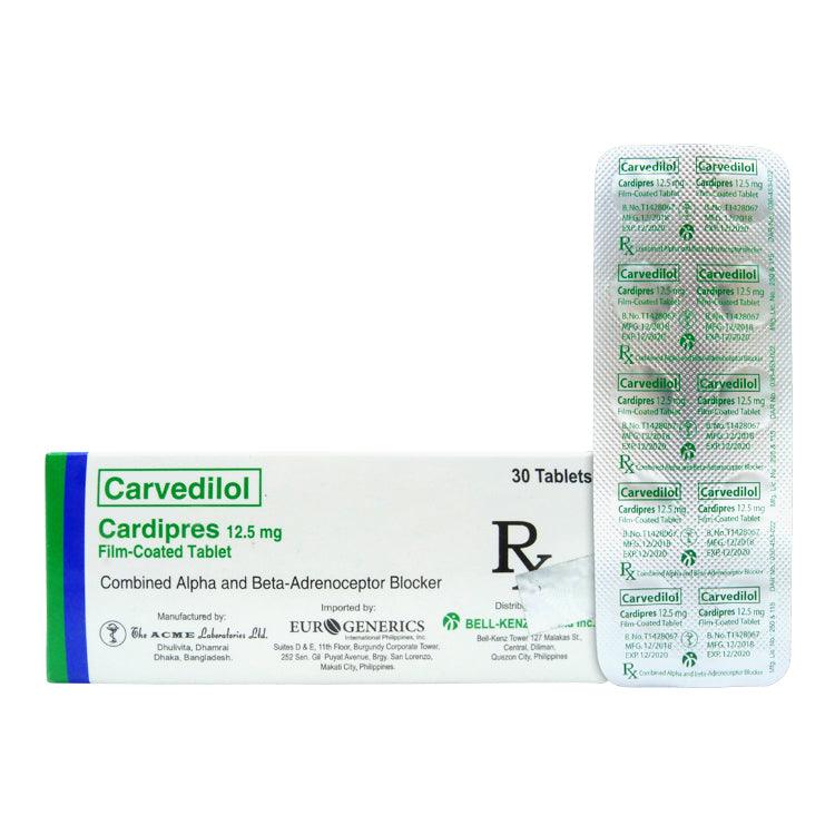 Rx: Cardipress 12.5mg Tablet - Southstar Drug