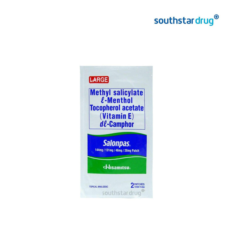 Salonpas Patch Medicated Large - Southstar Drug