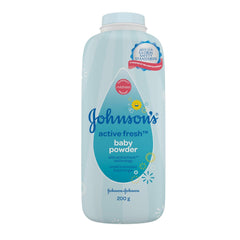 Johnson's Baby Powder Active Fresh 200 g - Southstar Drug