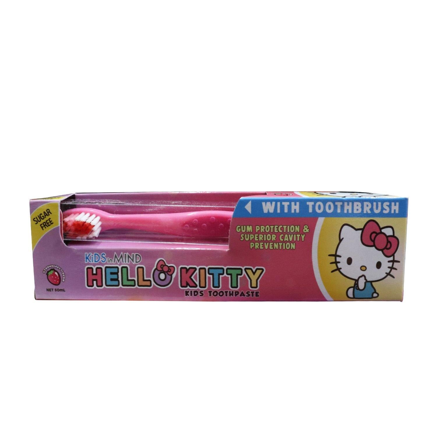 Hello Kitty Toothbrush With Toothpaste 50ml - Southstar Drug