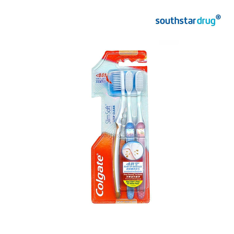 Colgate Slim Soft Tip Buy 2 Take 1 Free Toothbrush - Southstar Drug