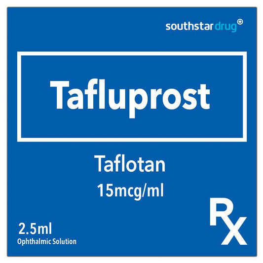 Rx: Taflotan 15mcg /ml 2.5ml Ophthalmic Solution - Southstar Drug