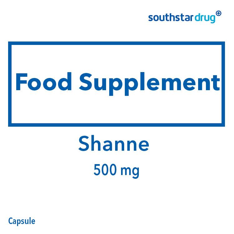 Shanne 500 mg Capsule - 20s - Southstar Drug