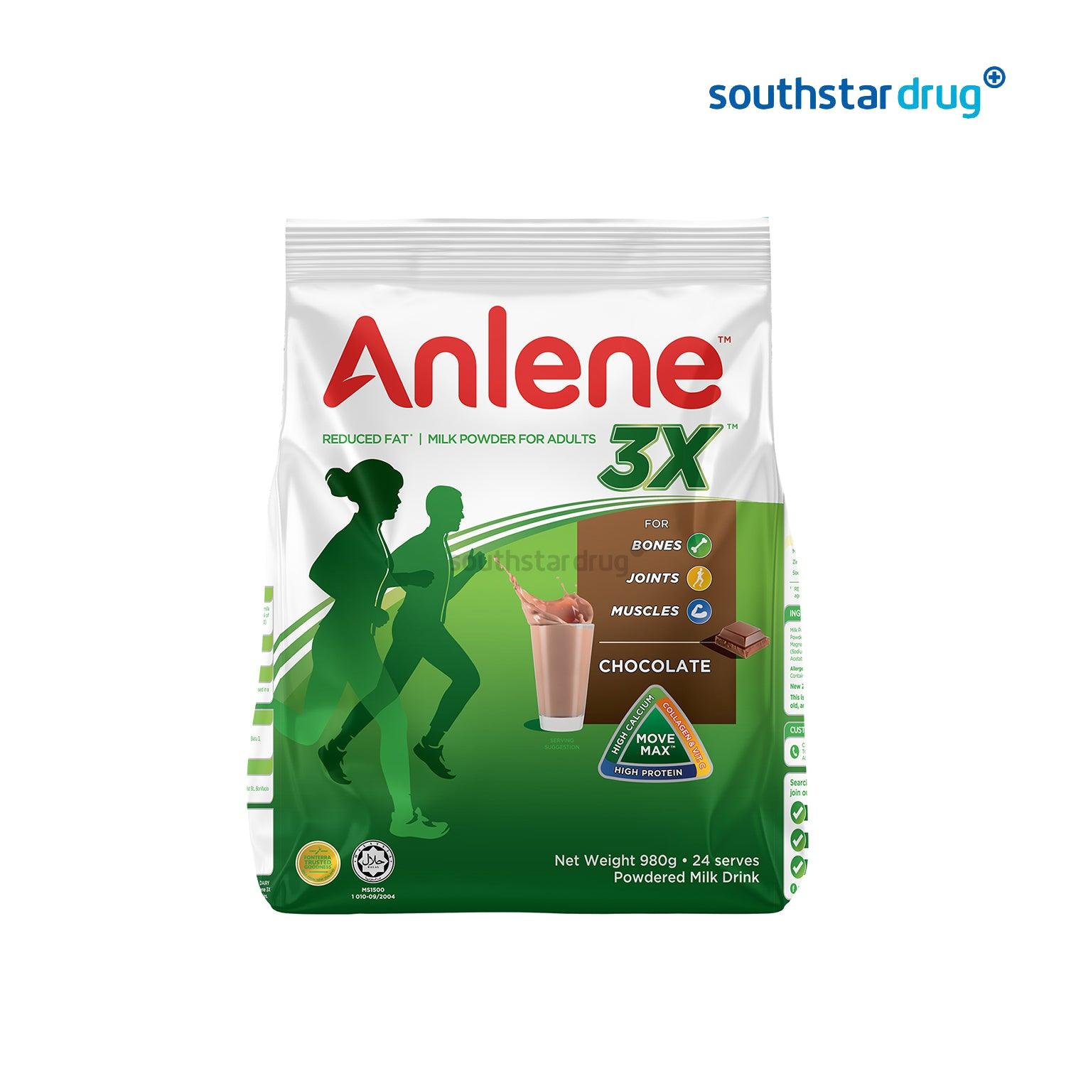 Anlene Gold Choco Pouch 980 g - Southstar Drug