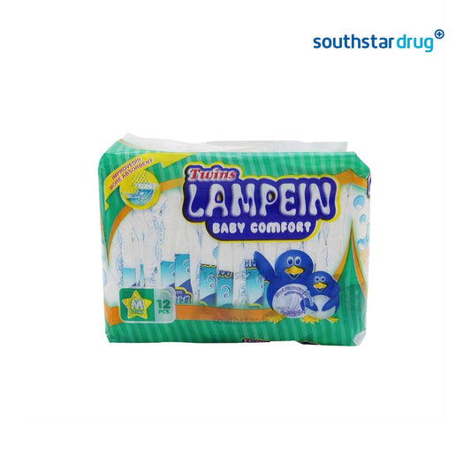 Twins Lampein Baby Comfort Diapers Medium 12s - Southstar Drug