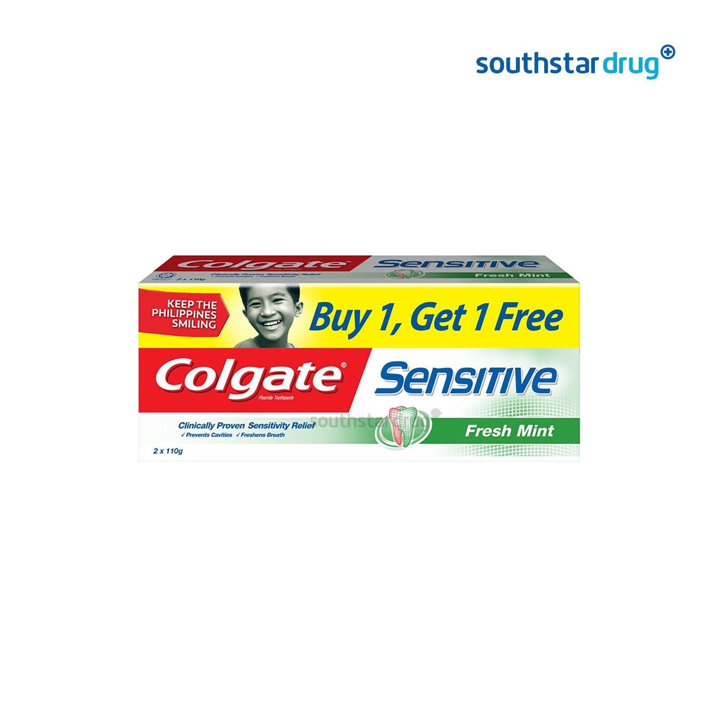 Colgate Sensitive Fresh Mint Toothpaste 120g - 2s - Southstar Drug