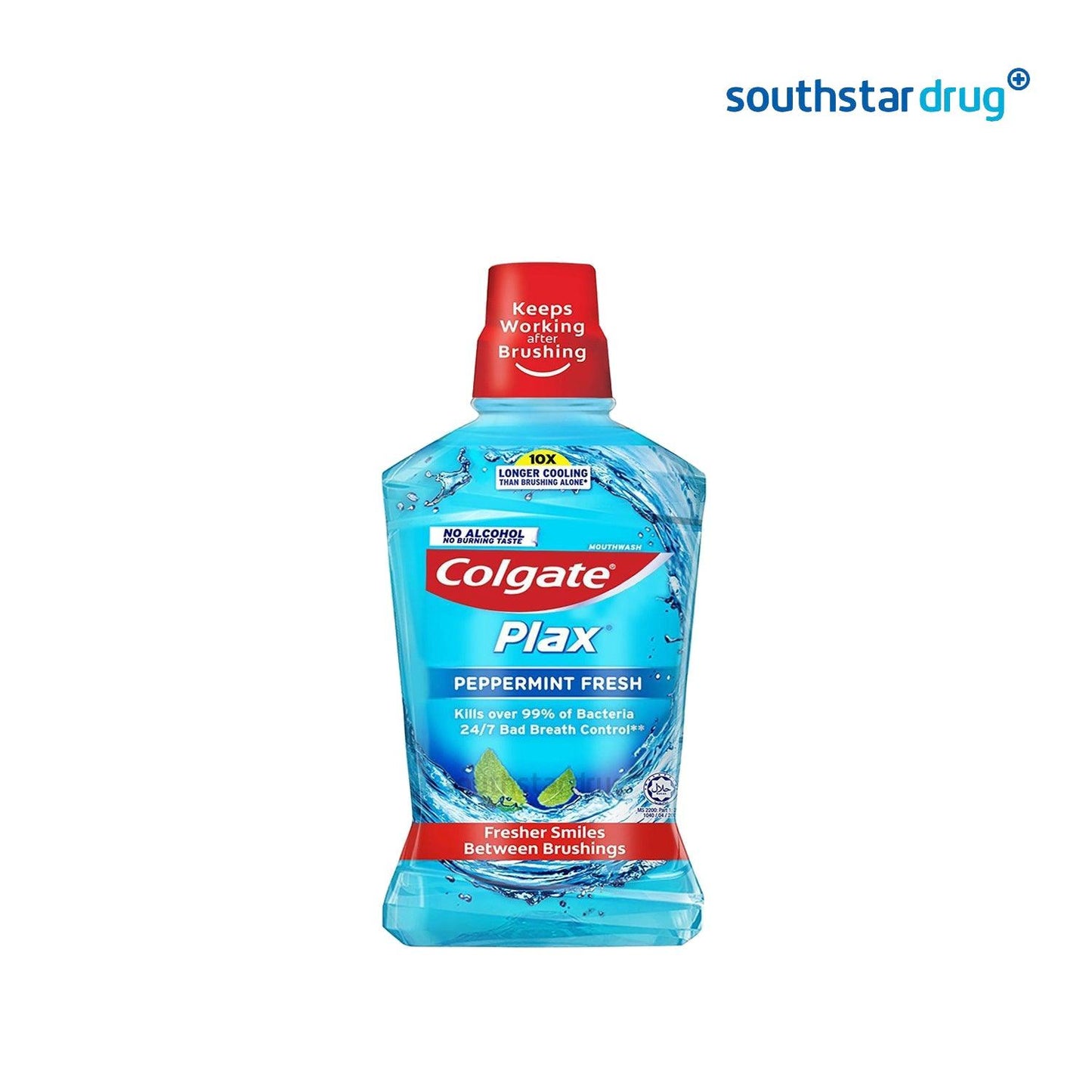 Colgate Plax Peppermint Fresh Mouthwash 500ml - Southstar Drug