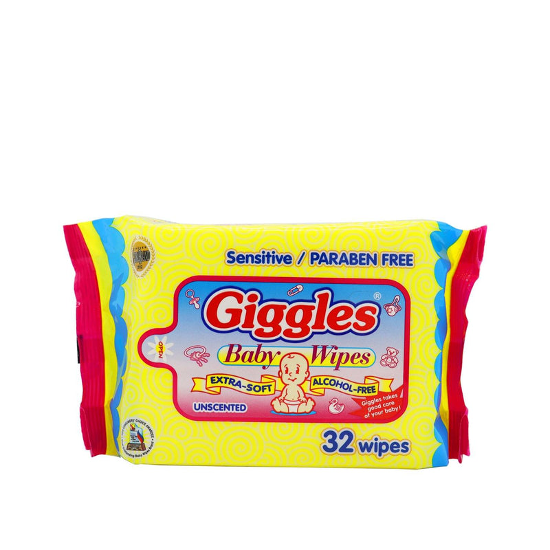 Giggles Unscented Baby Wipes - 32s - Southstar Drug