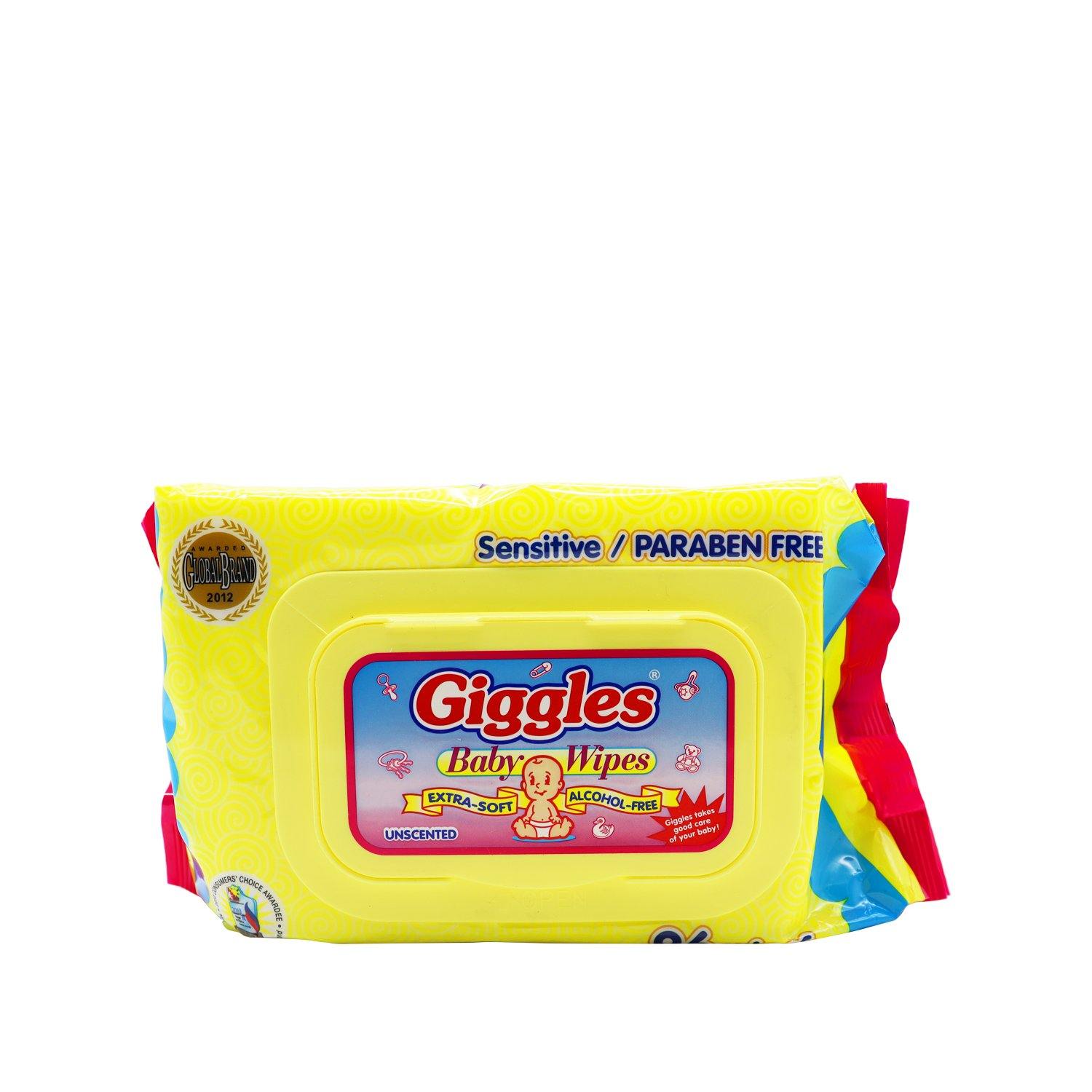 Giggles Unscented Baby Wipes - 96s - Southstar Drug