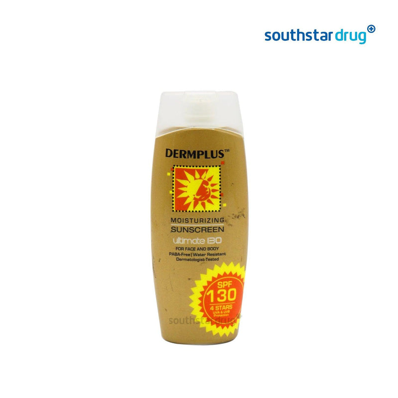 Dermplus Moisturizing Sunscreen Ultimate SPF 130 Sunblock Lotion 50ml - Southstar Drug