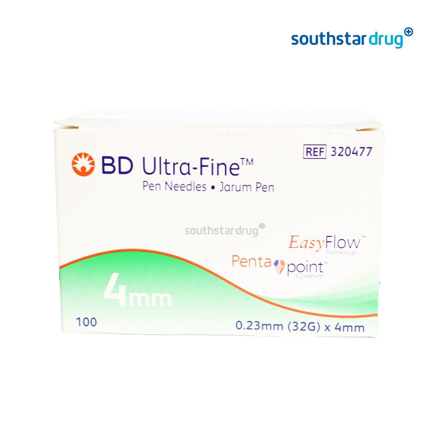 BD Ultra Fine Pen Needle 32g x 4mm - Southstar Drug