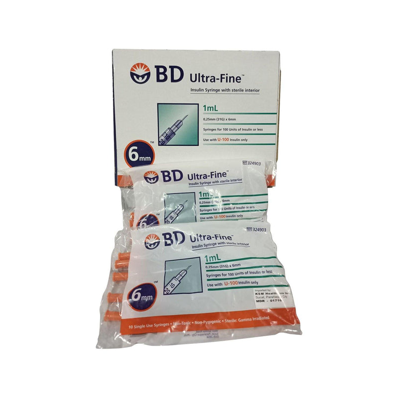 BD Insulin Syringe Ultra Fine 1ml - Southstar Drug