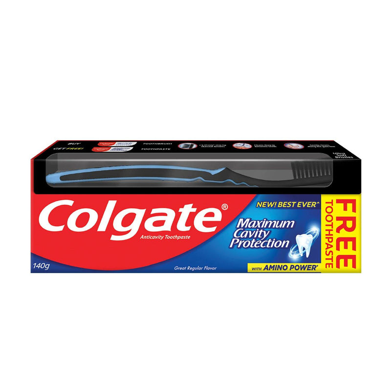 Colgate Slim Soft Charcoal Toothbrush with Toothpaste 140 g - Southstar Drug