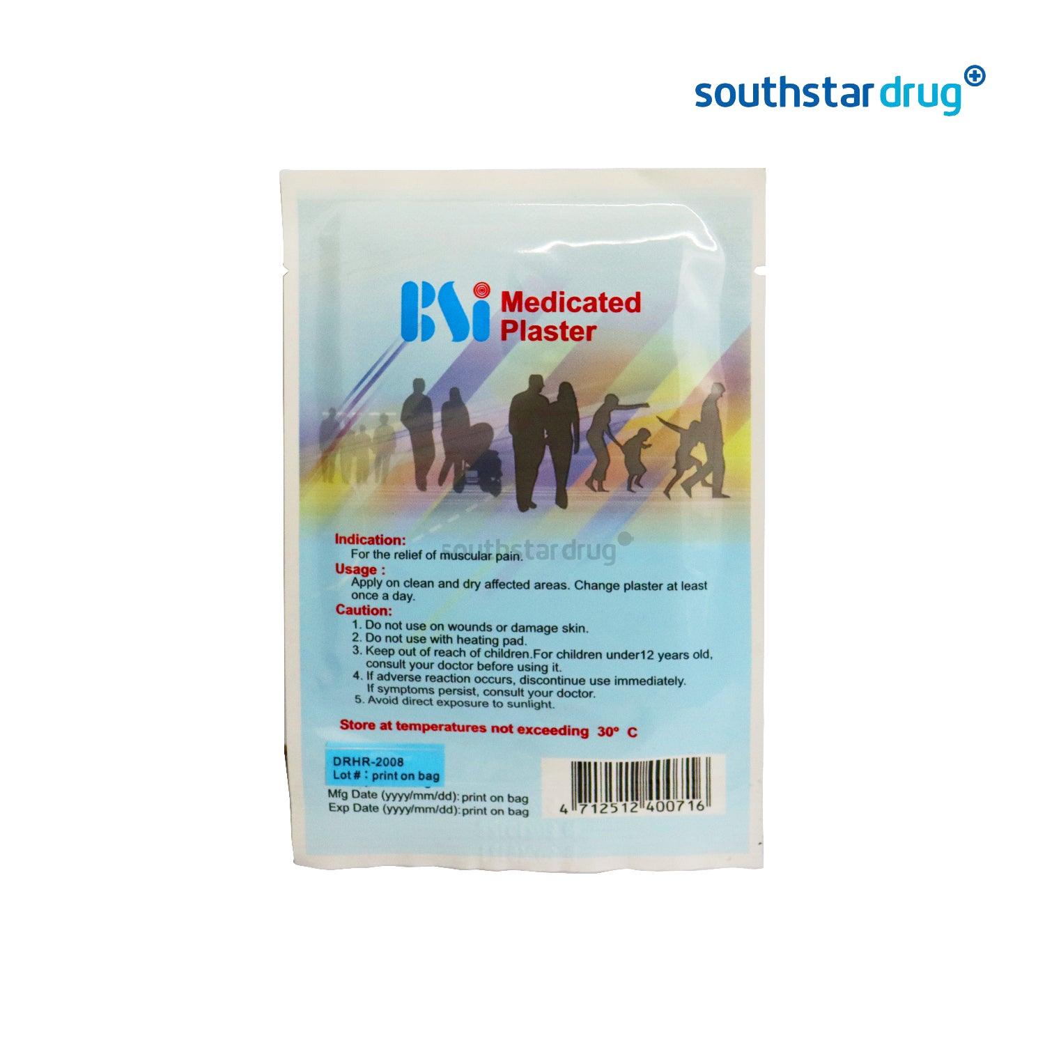 BSI Medicated Plaster - Southstar Drug