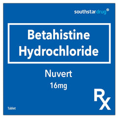 Rx: Nuvert 16mg Tablet - Southstar Drug
