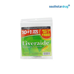 Liveraide 10 + 1 Capsule - Southstar Drug