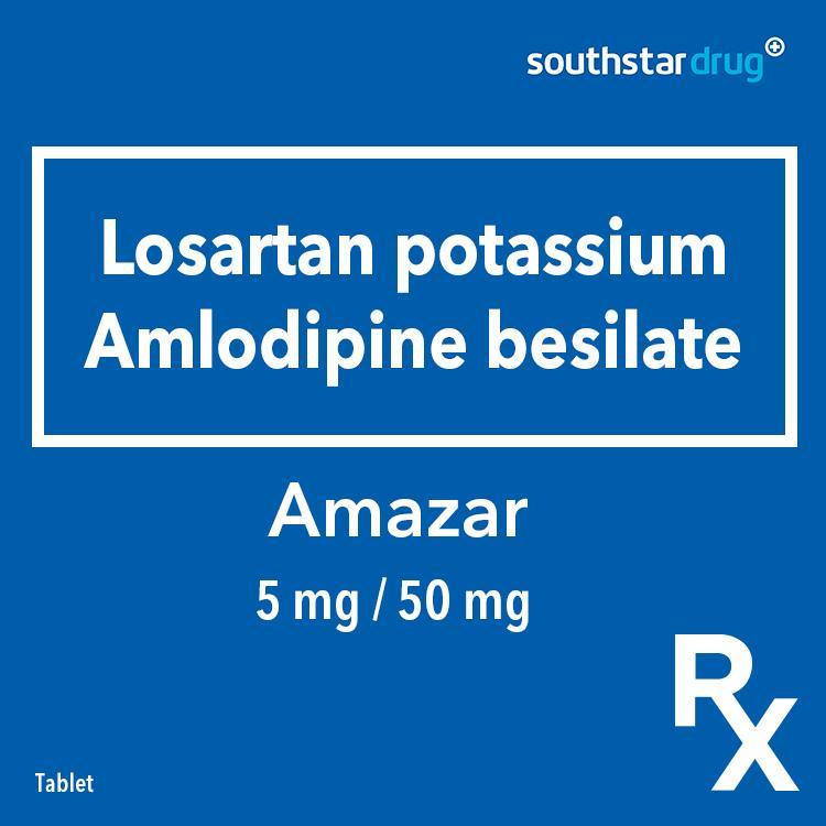 Rx: Amazar 5mg / 50mg Tablet - Southstar Drug