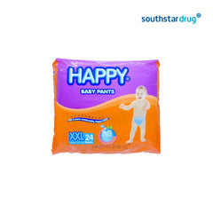 Happy Diaper Baby Pants Ultra Dry XXL 24s - Southstar Drug